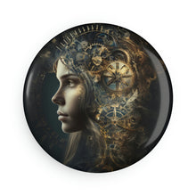 Load image into Gallery viewer, Free Your Mind Button Magnet, Round (1 &amp; 10 pcs)