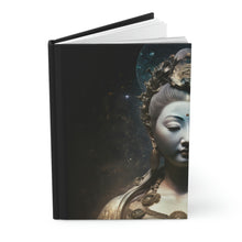 Load image into Gallery viewer, Hardcover Matte Divine Lotus (Kwan Yin) Journal