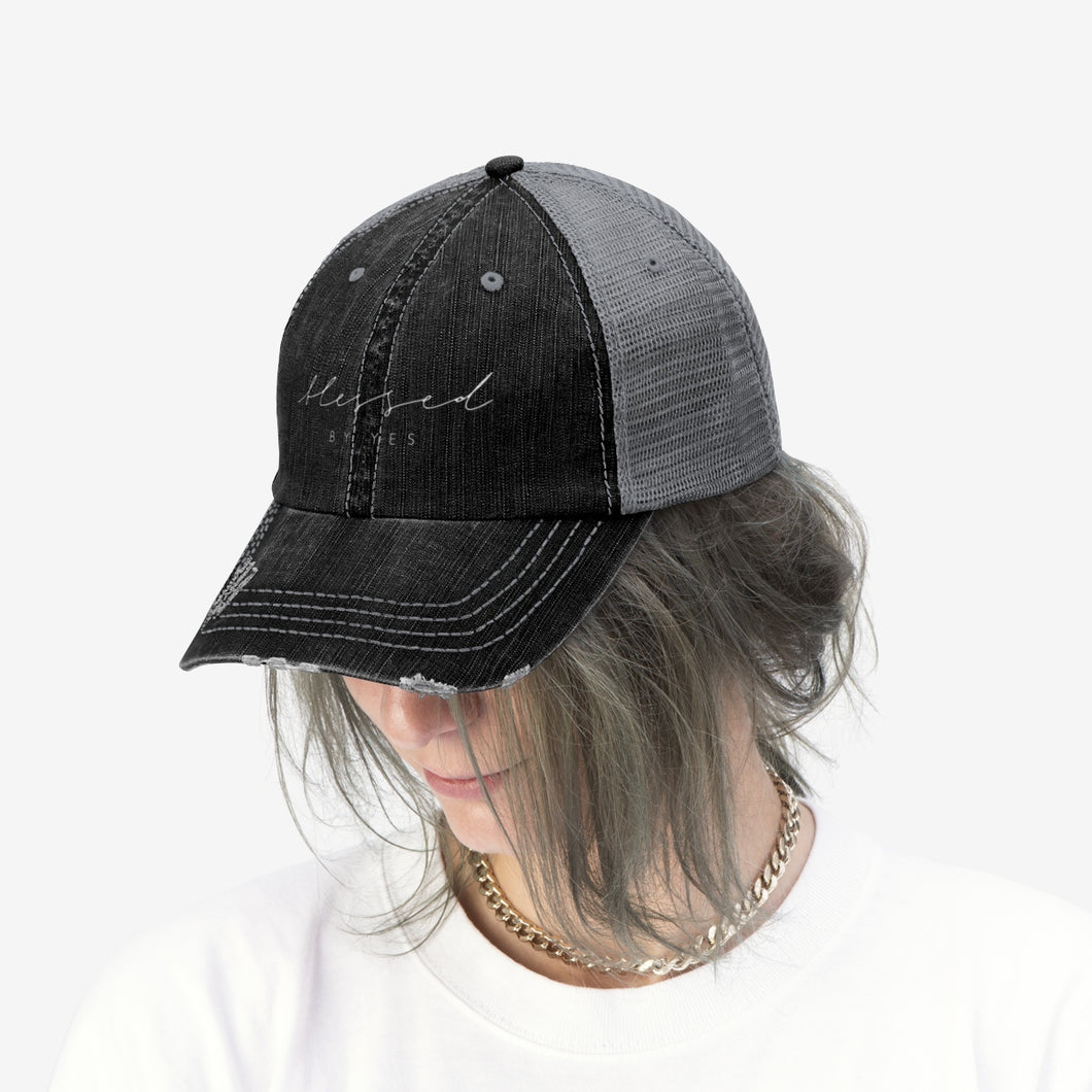 Unisex Blessed By Yes Trucker Hat