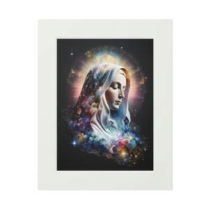 Fine Art Prints (Mother Mary Passepartout Paper Frame)