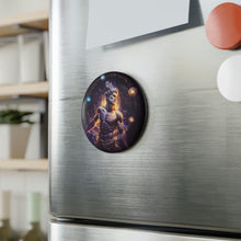 Load image into Gallery viewer, Messenger Button Magnet, Round (1 &amp; 10 pcs)