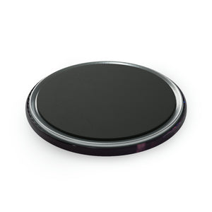 Messenger Button Magnet, Round (1 & 10 pcs)