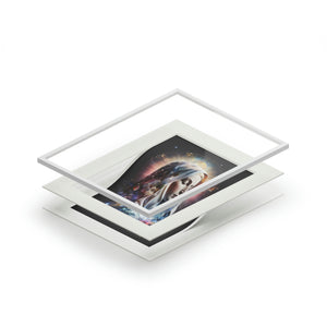 Fine Art Prints (Mother Mary Passepartout Paper Frame)